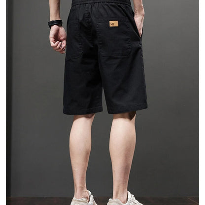 Lightweight Woven Knit Sport Shorts with Side Pockets