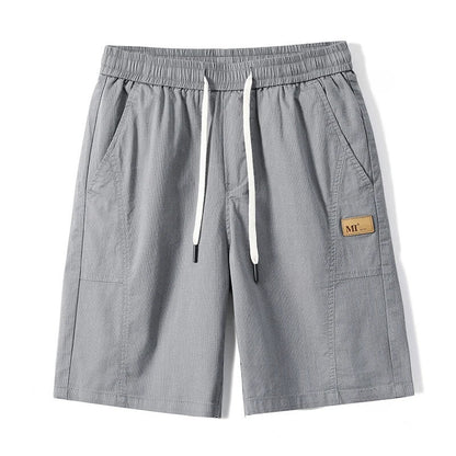 Lightweight Woven Knit Sport Shorts with Side Pockets