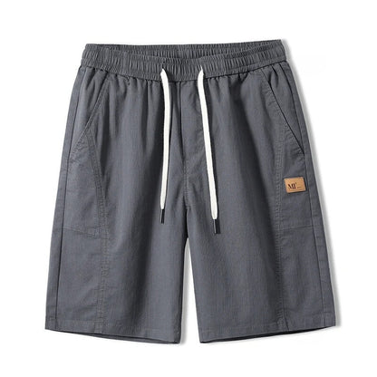 Lightweight Woven Knit Sport Shorts with Side Pockets