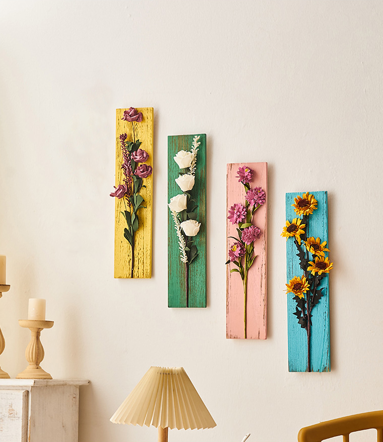 Artful Blossom Wall Display