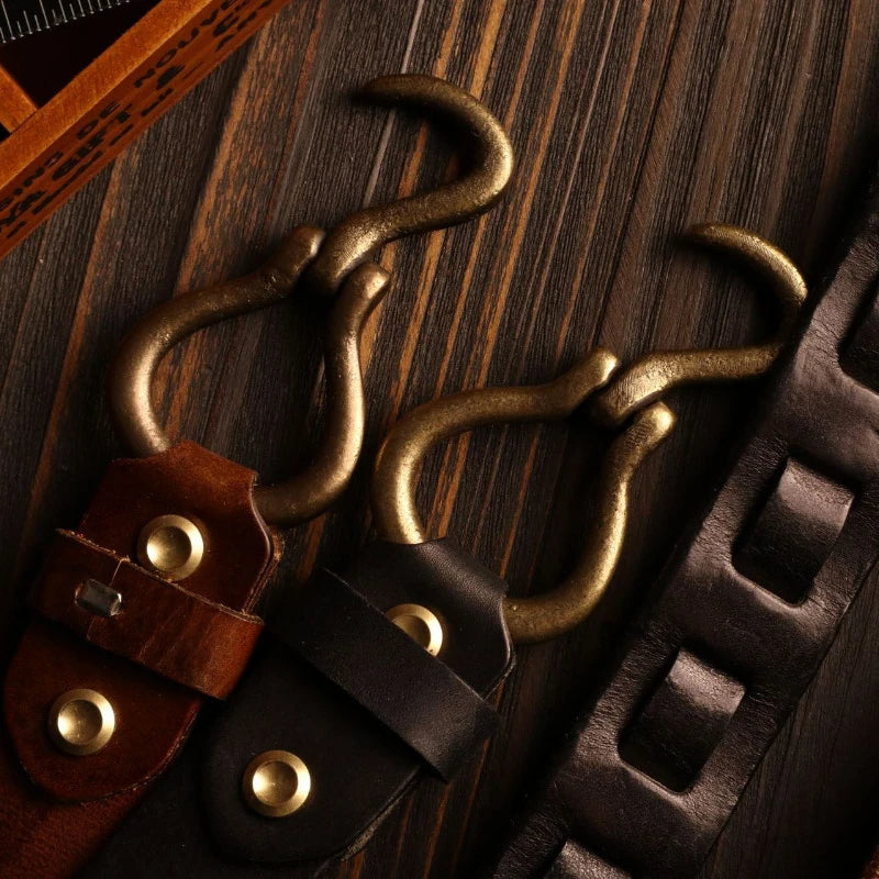 Rustic Copper Hook Belt