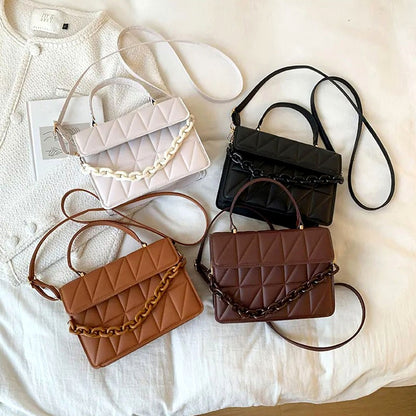 Elegant Quilted Satchel