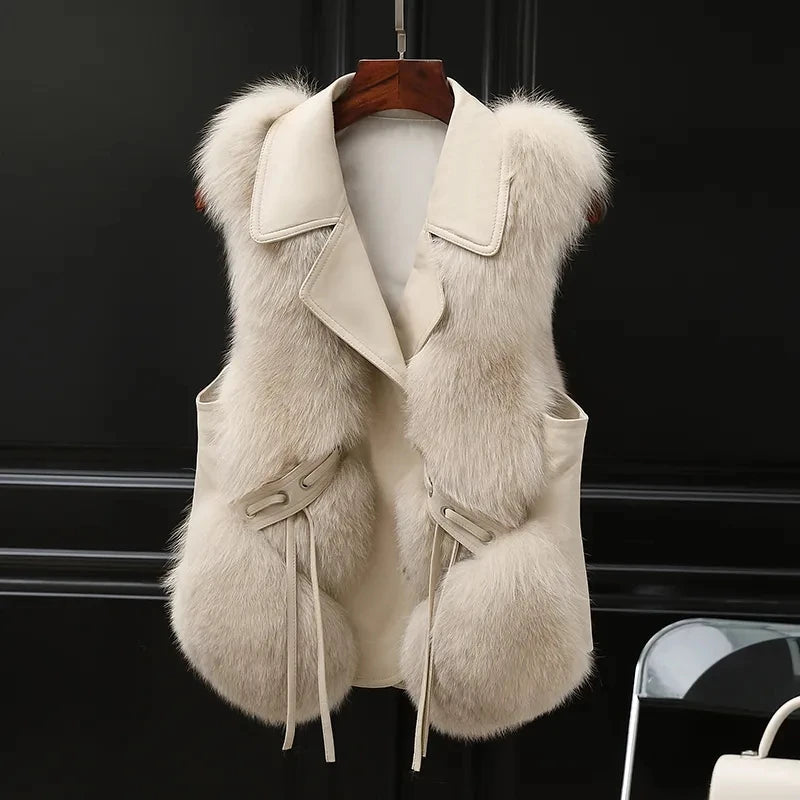 Elara Soft Fur Vest