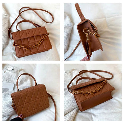 Elegant Quilted Satchel