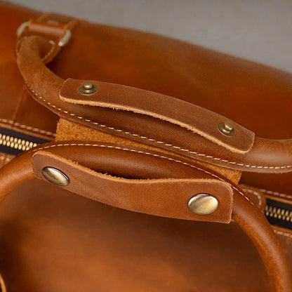 Elite Leather Duffel