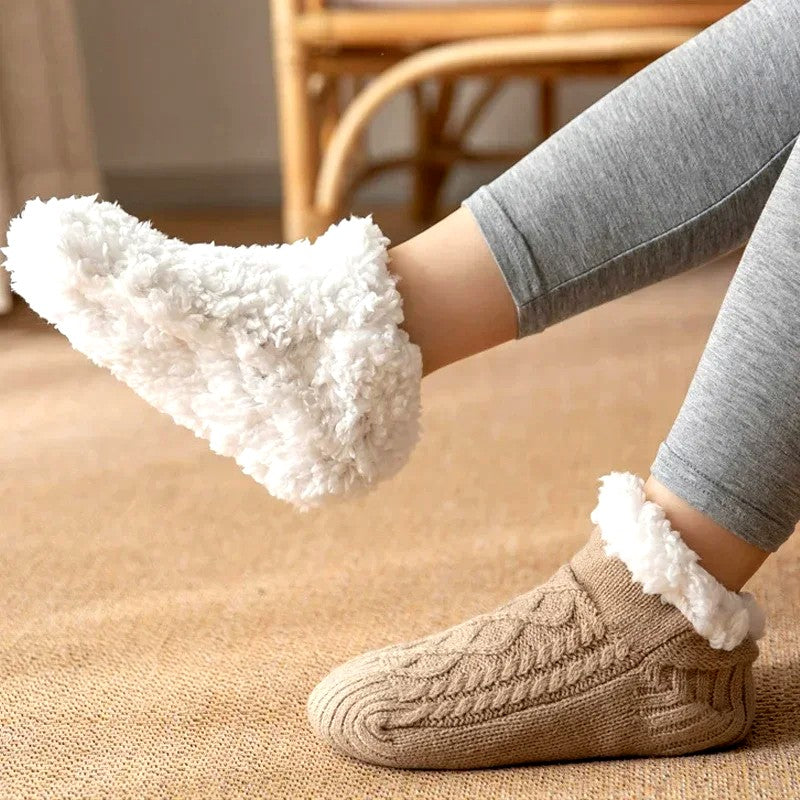 CozyKnit Sherpa Socks