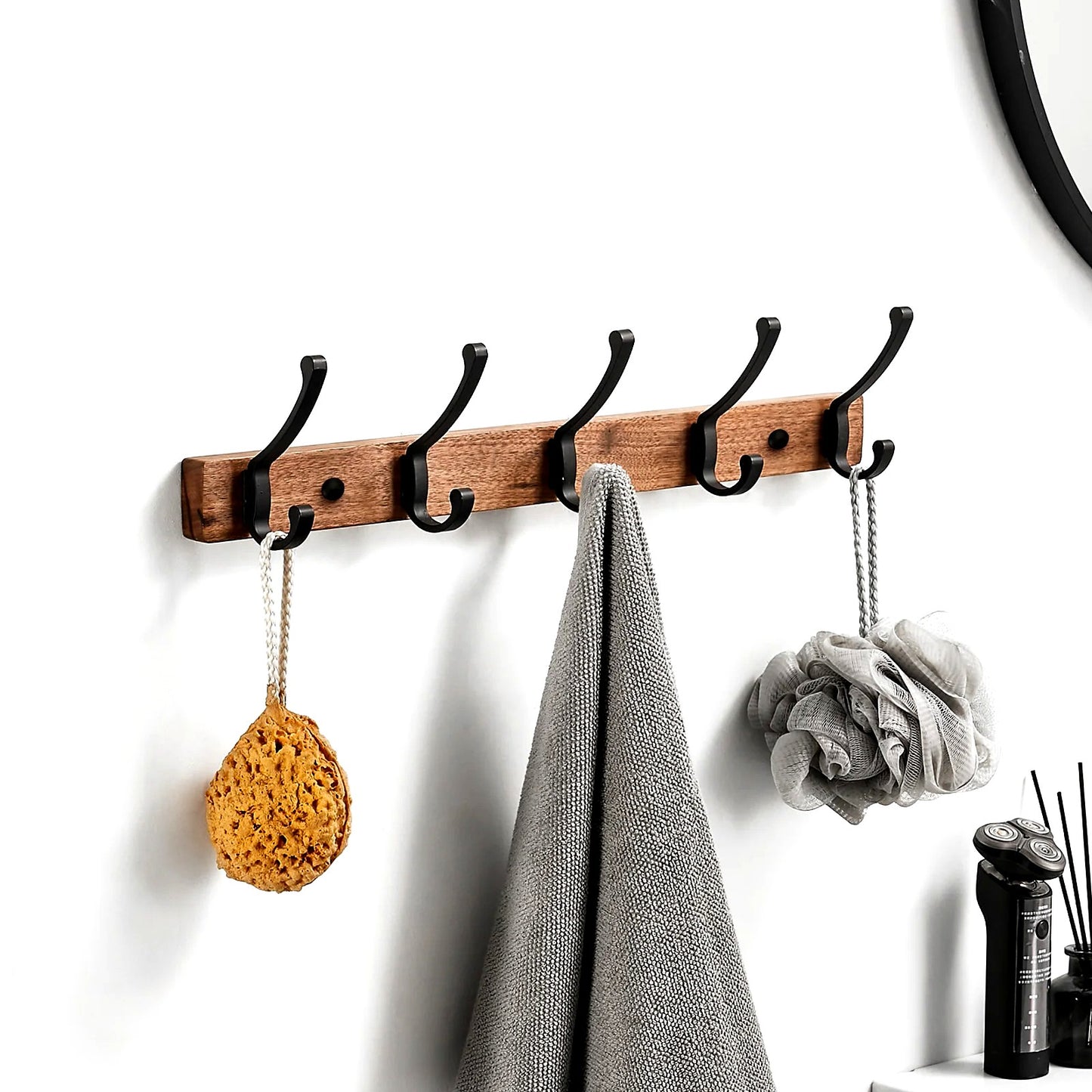 EliteHang Walnut Rack