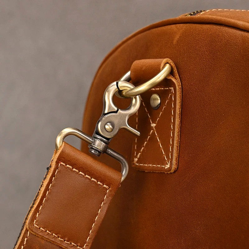 Elite Leather Duffel