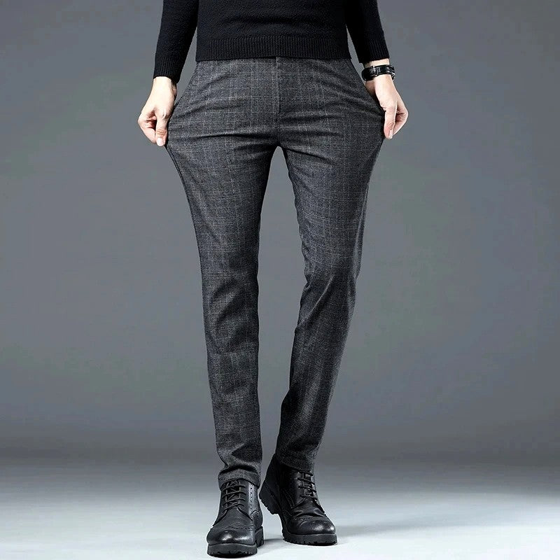 VersaPlaid Elastic Pants