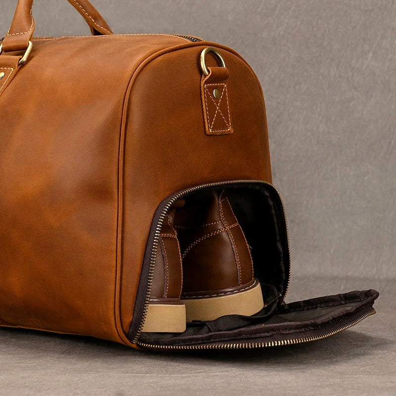 Elite Leather Duffel