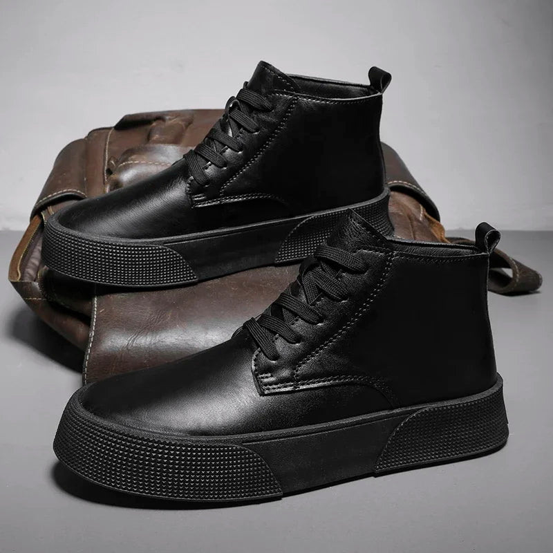 Riverton Genuine Leather Sneakers