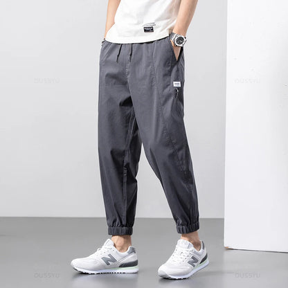 Relaxed Fit Stretch Twill Joggers