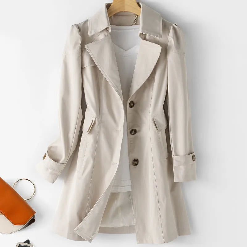 Isabella Cotton Trench Coat