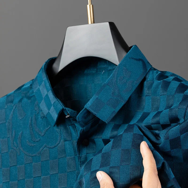 Montford Jacquard Polo