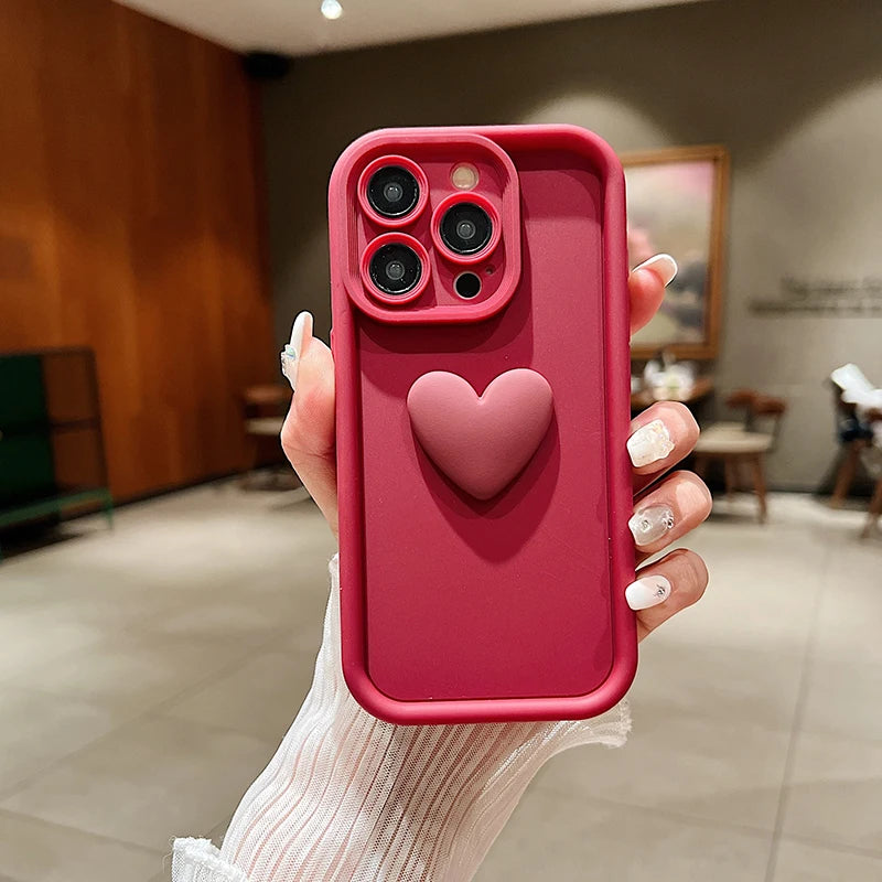 Amelia Heart Grip iPhone Case