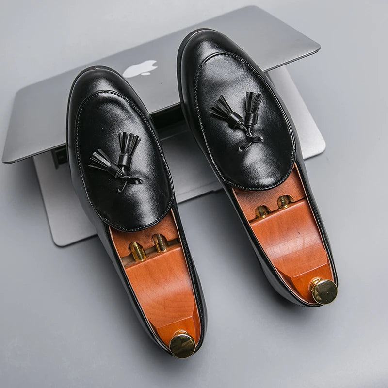 Ellington Polished Leather Loafers