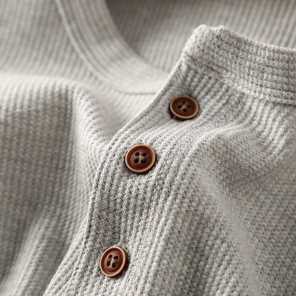 Cotton Henley Shirt