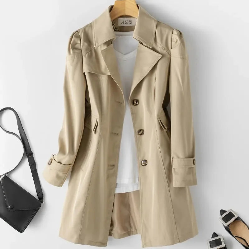 Isabella Cotton Trench Coat