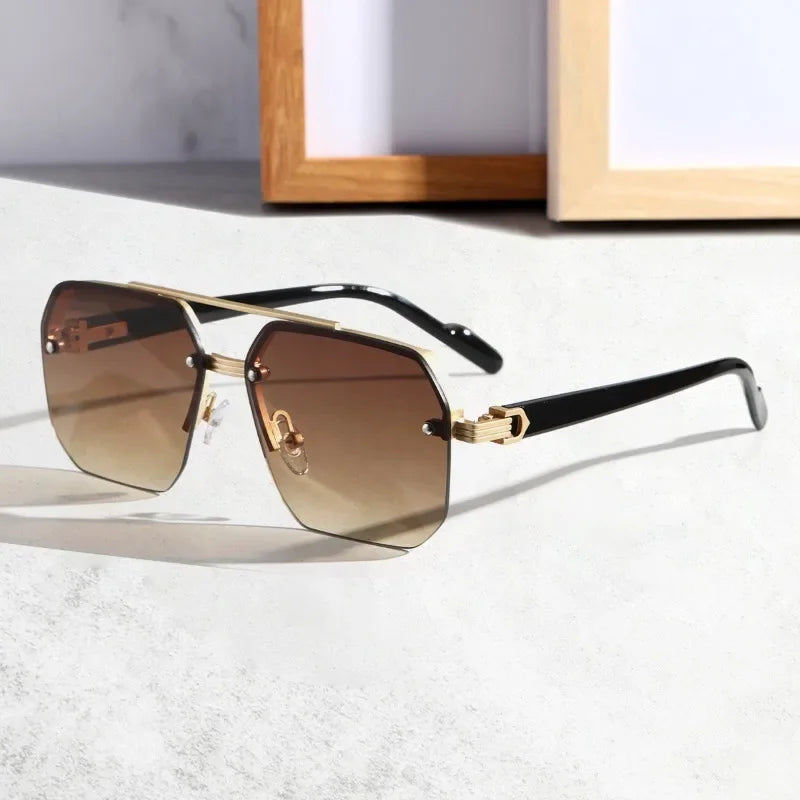 Horizon Rimless Sunglasses