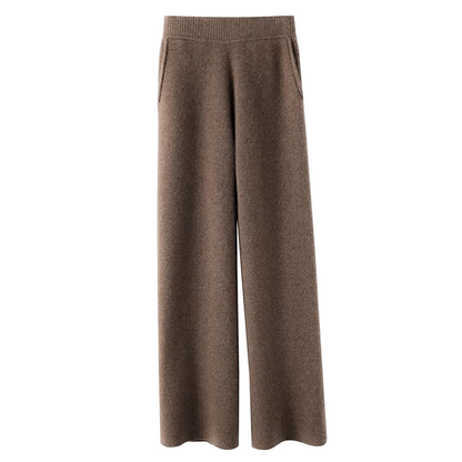 LuxeLoose Cashmere-Wool Trousers