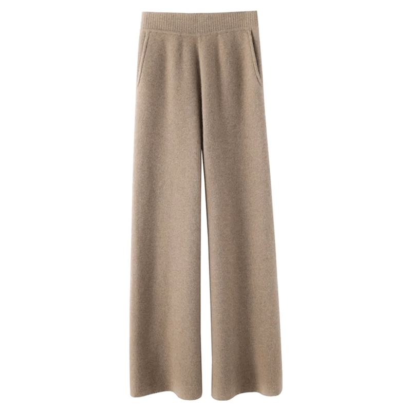 LuxeLoose Cashmere-Wool Trousers