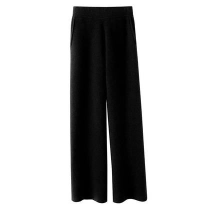 LuxeLoose Cashmere-Wool Trousers