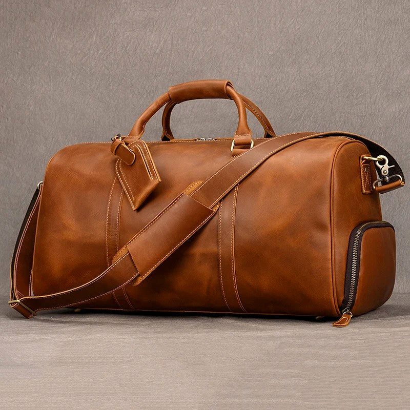 Elite Leather Duffel