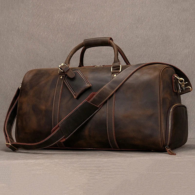 Elite Leather Duffel