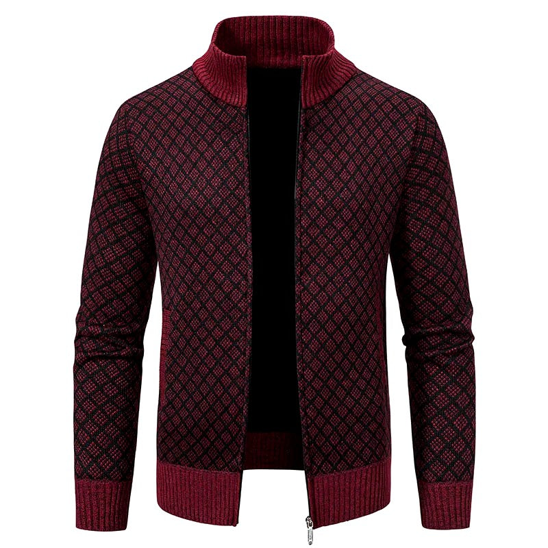 Cozy Gridlock Sweater Coat