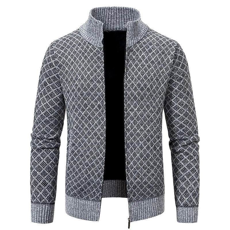 Cozy Gridlock Sweater Coat