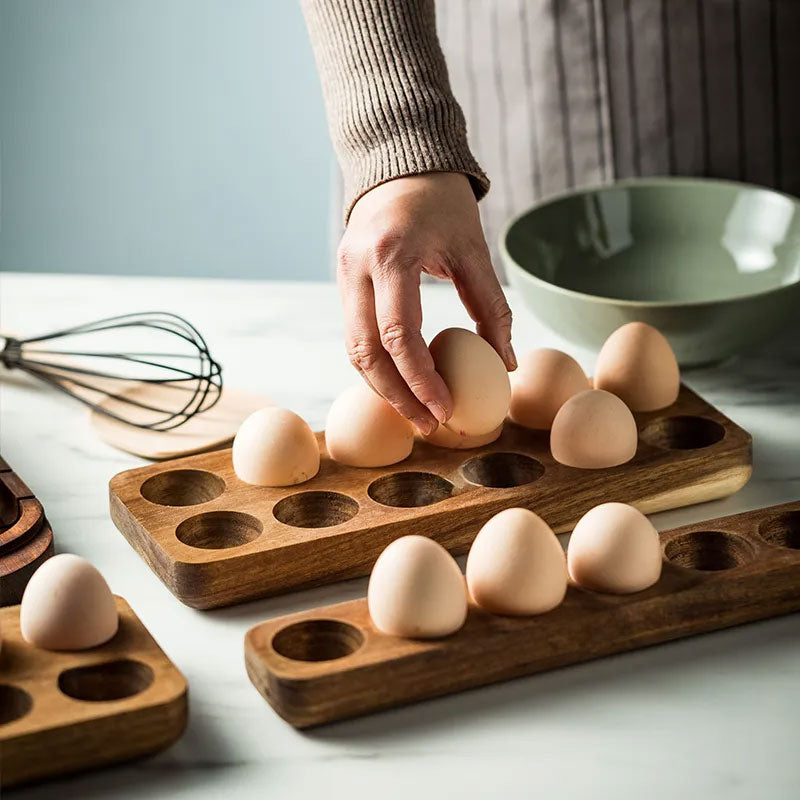 AcaciaNest Egg Organizer