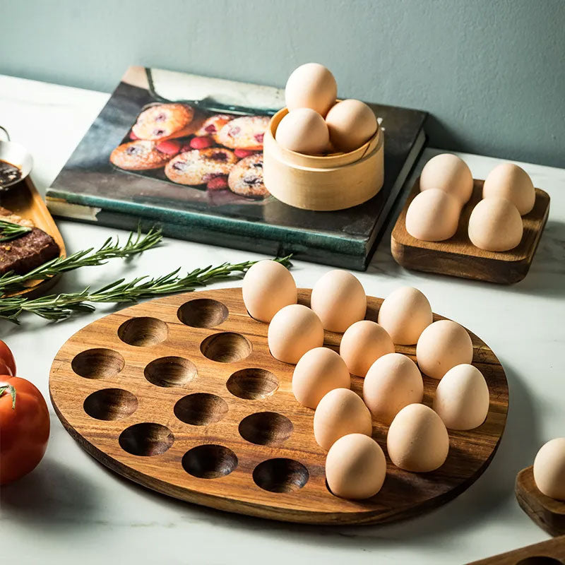 AcaciaNest Egg Organizer