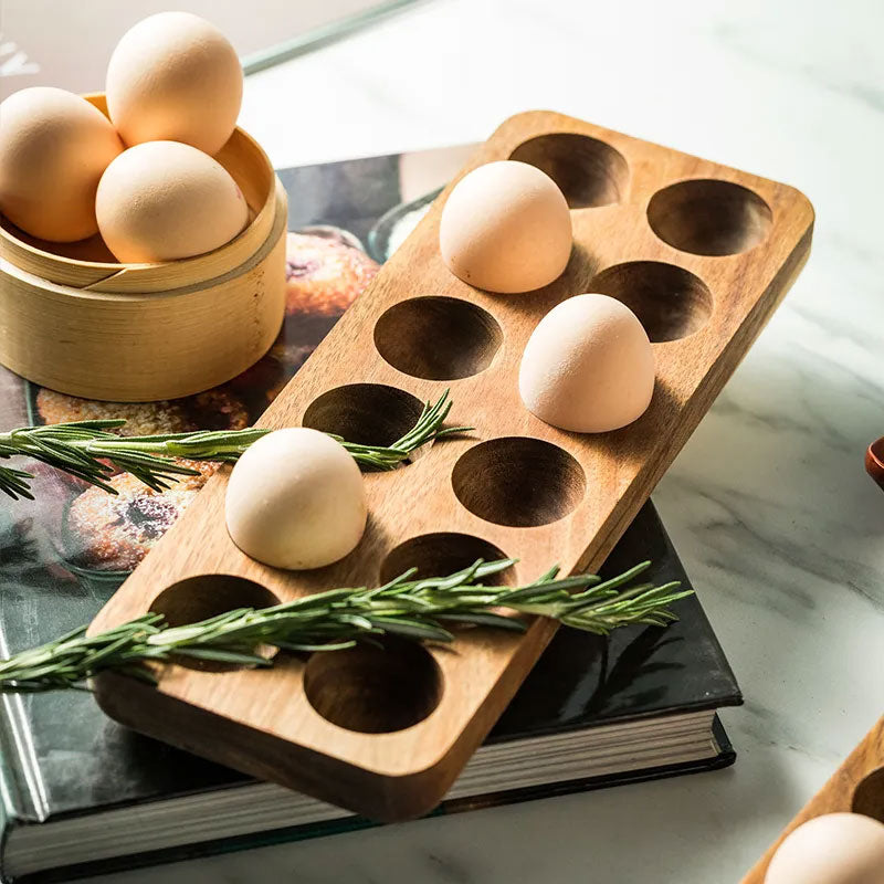 AcaciaNest Egg Organizer