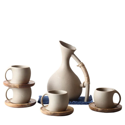 TerraStream Ceramic Carafe Set