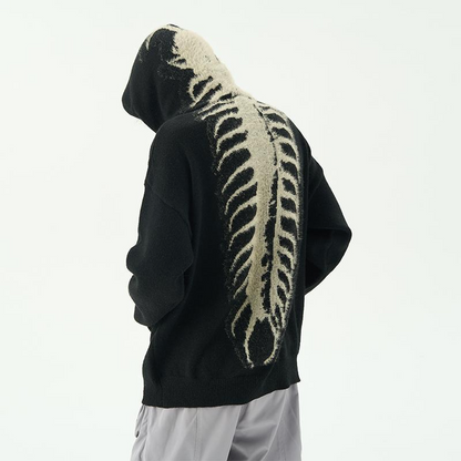 Skeletal Weave Sweater