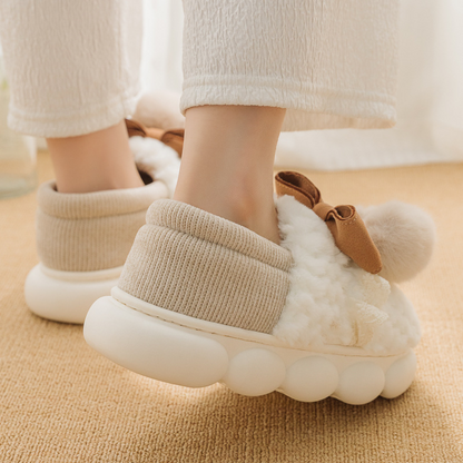 Cozy Knot Plush Slippers