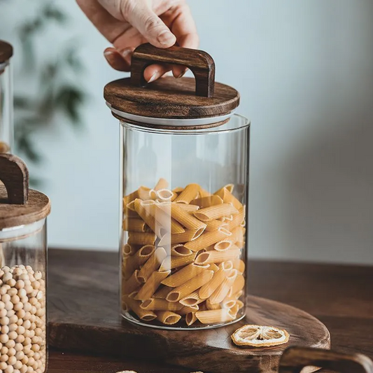 ZenGrain Glass Jars