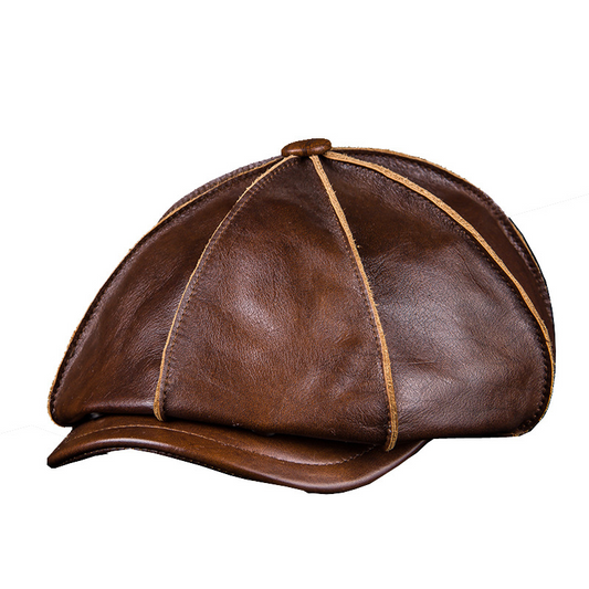 Brownstone Leather Newsboy