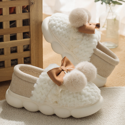 Cozy Knot Plush Slippers