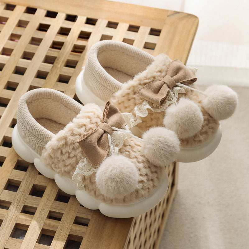 Cozy Knot Plush Slippers