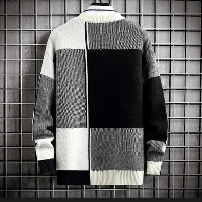 Urban Contrast Knitwear